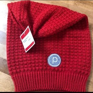 Pure Barre Red Beanie